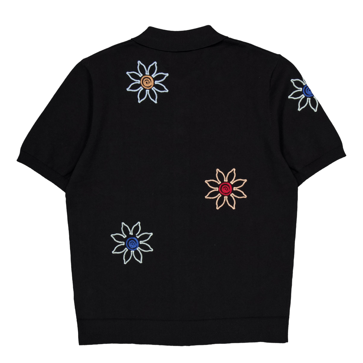 Tellaro Ss Shirt Black / Multi