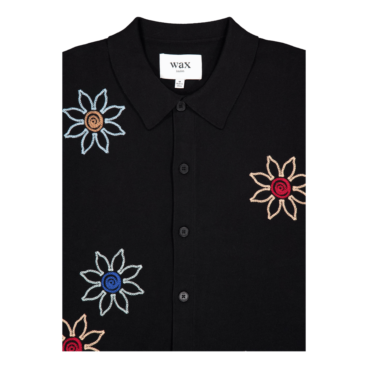 Tellaro Ss Shirt Black / Multi