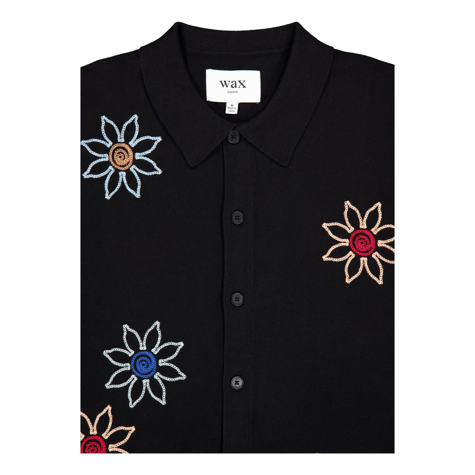Tellaro Ss Shirt Black / Multi