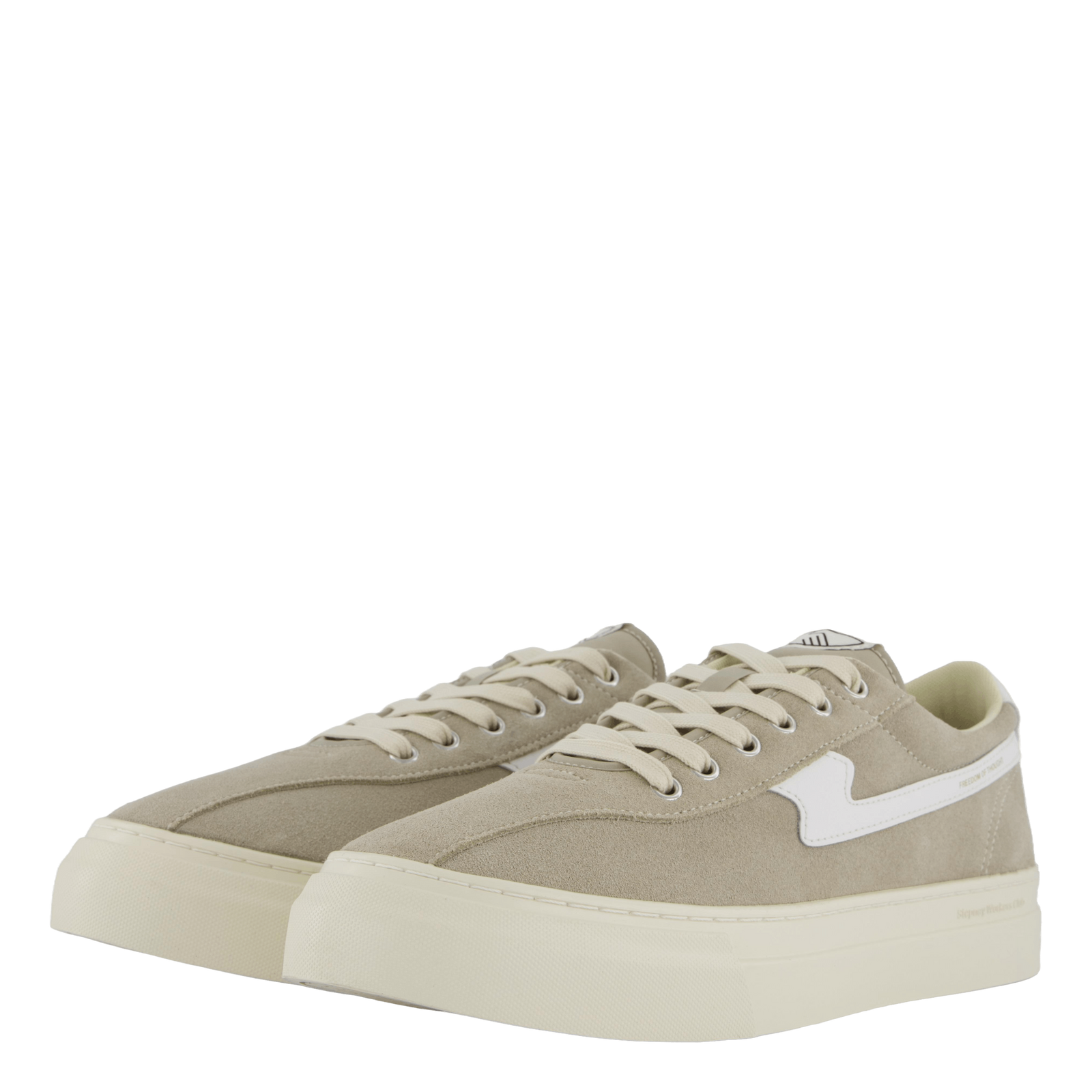 Dellow S-strike Cup Suede Lgrywht