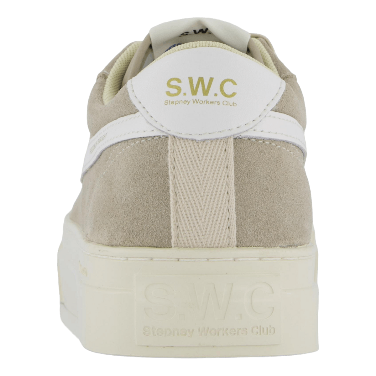 Dellow S-strike Cup Suede Lgrywht
