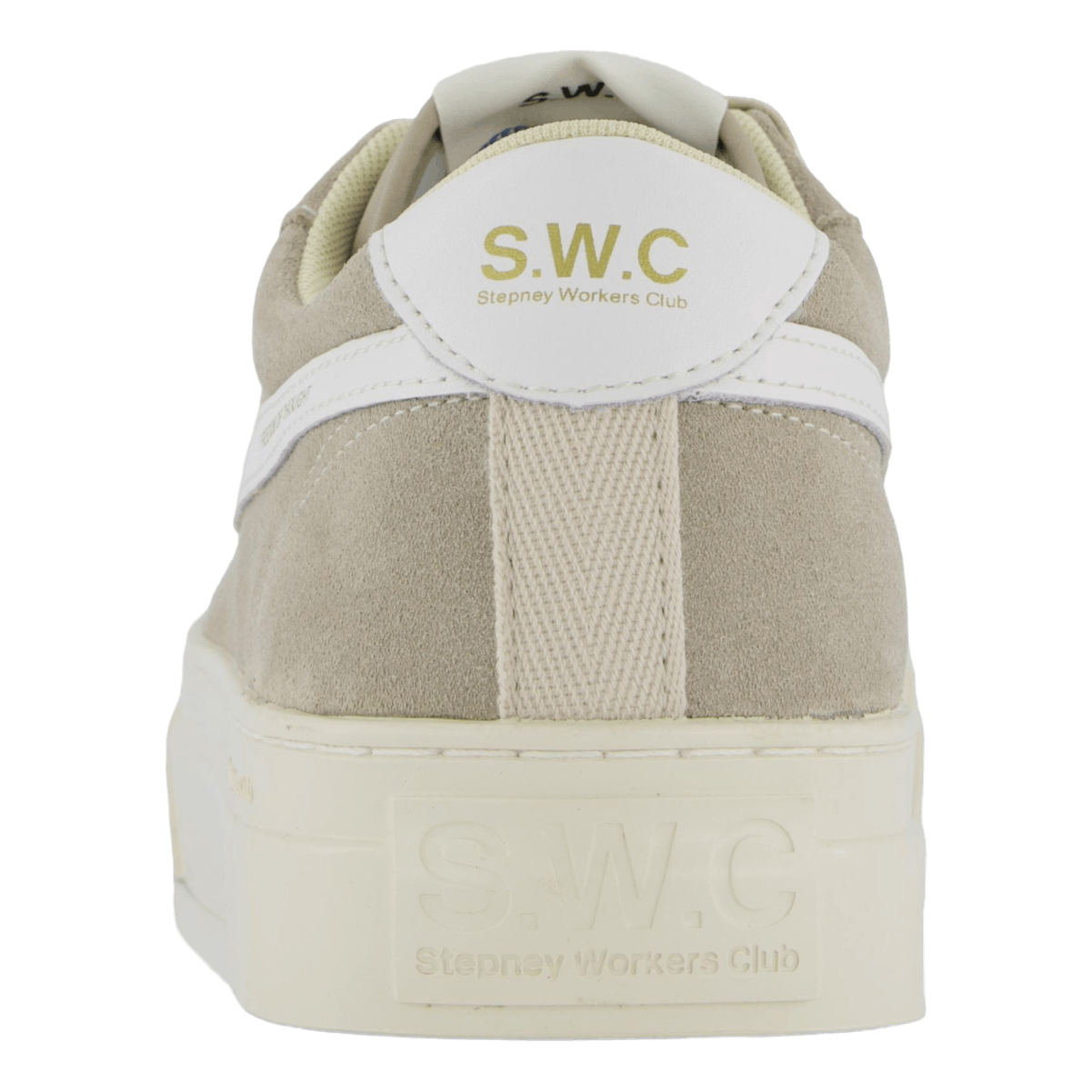 Dellow S-strike Cup Suede Lgrywht