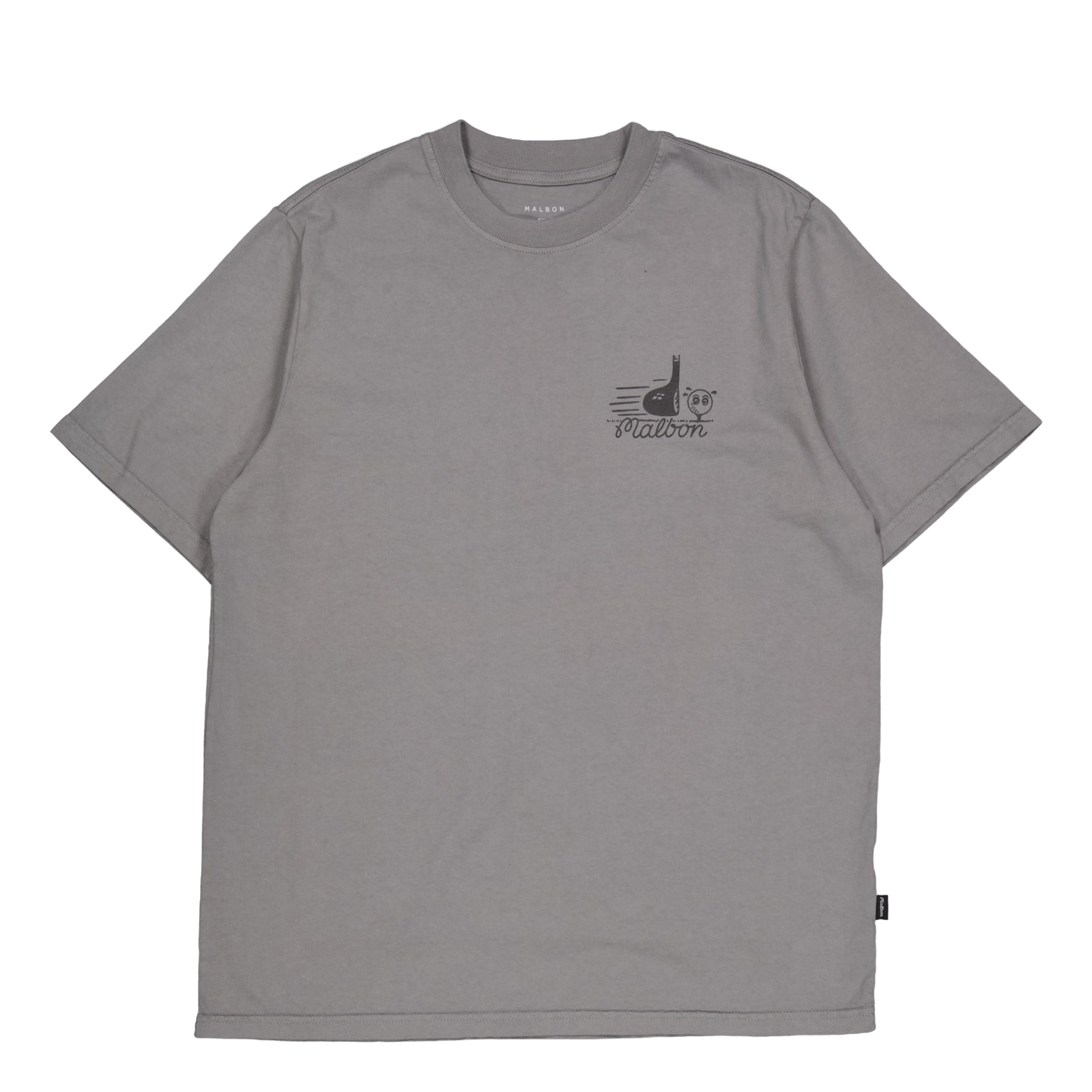 Punch Shot Ss T-shirt Charcoal Grey