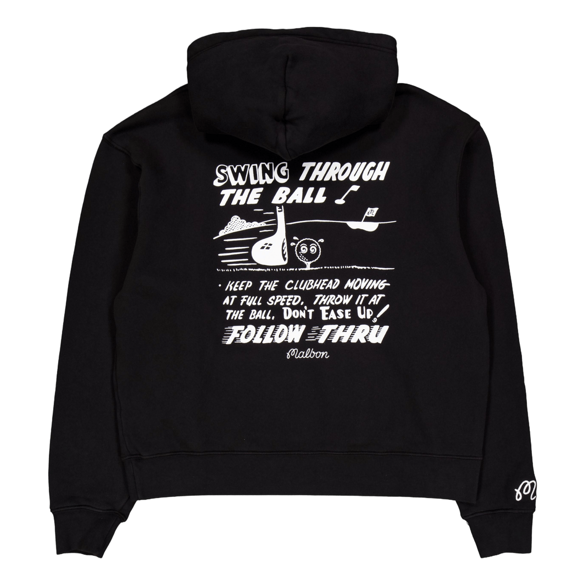 Follow Thru Hoodie Black
