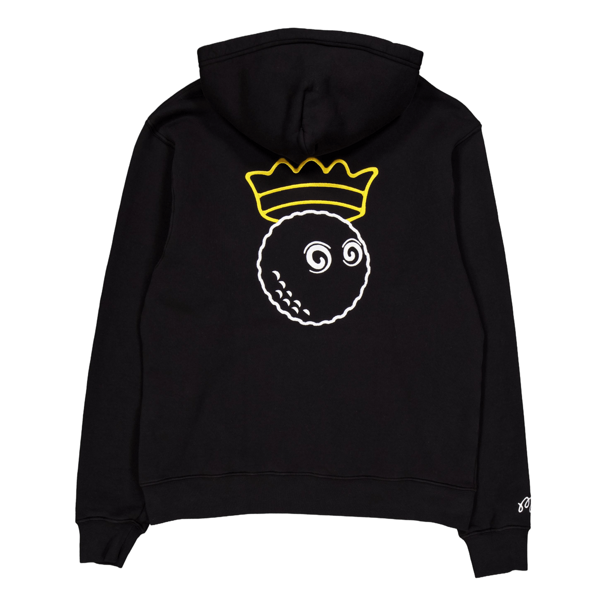 Malbon Trophy Hoodie Black