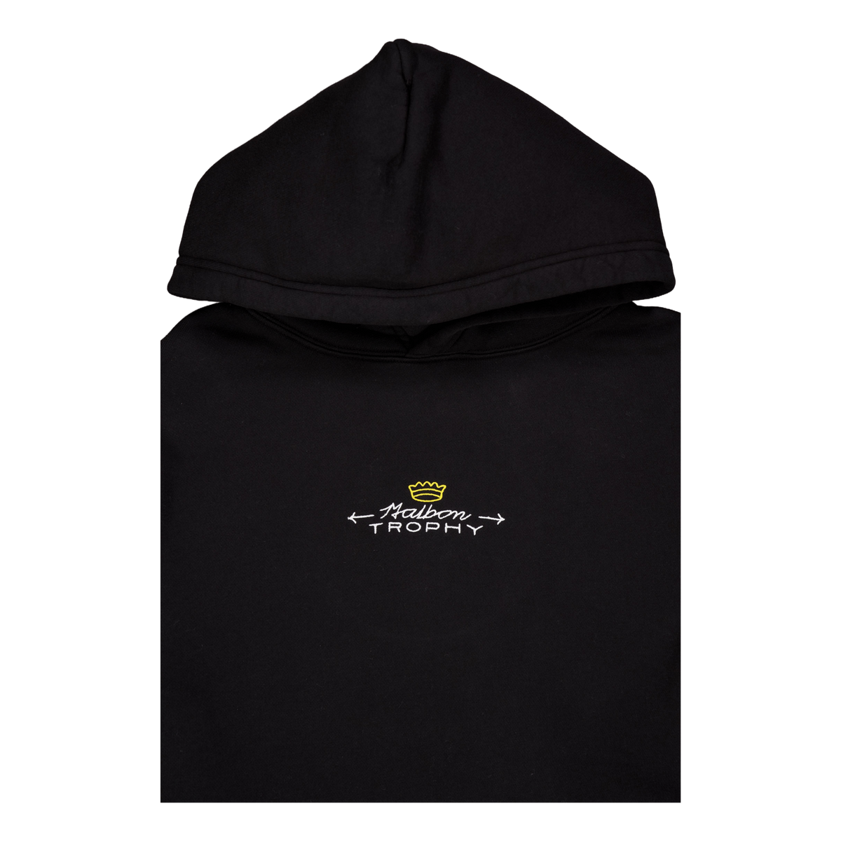 Malbon Trophy Hoodie Black