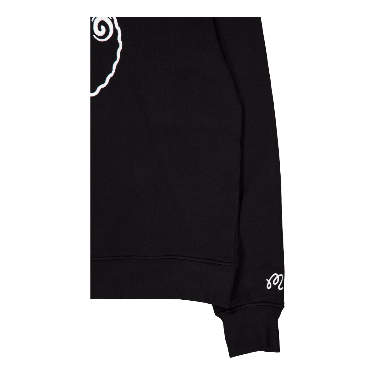 Malbon Trophy Hoodie Black
