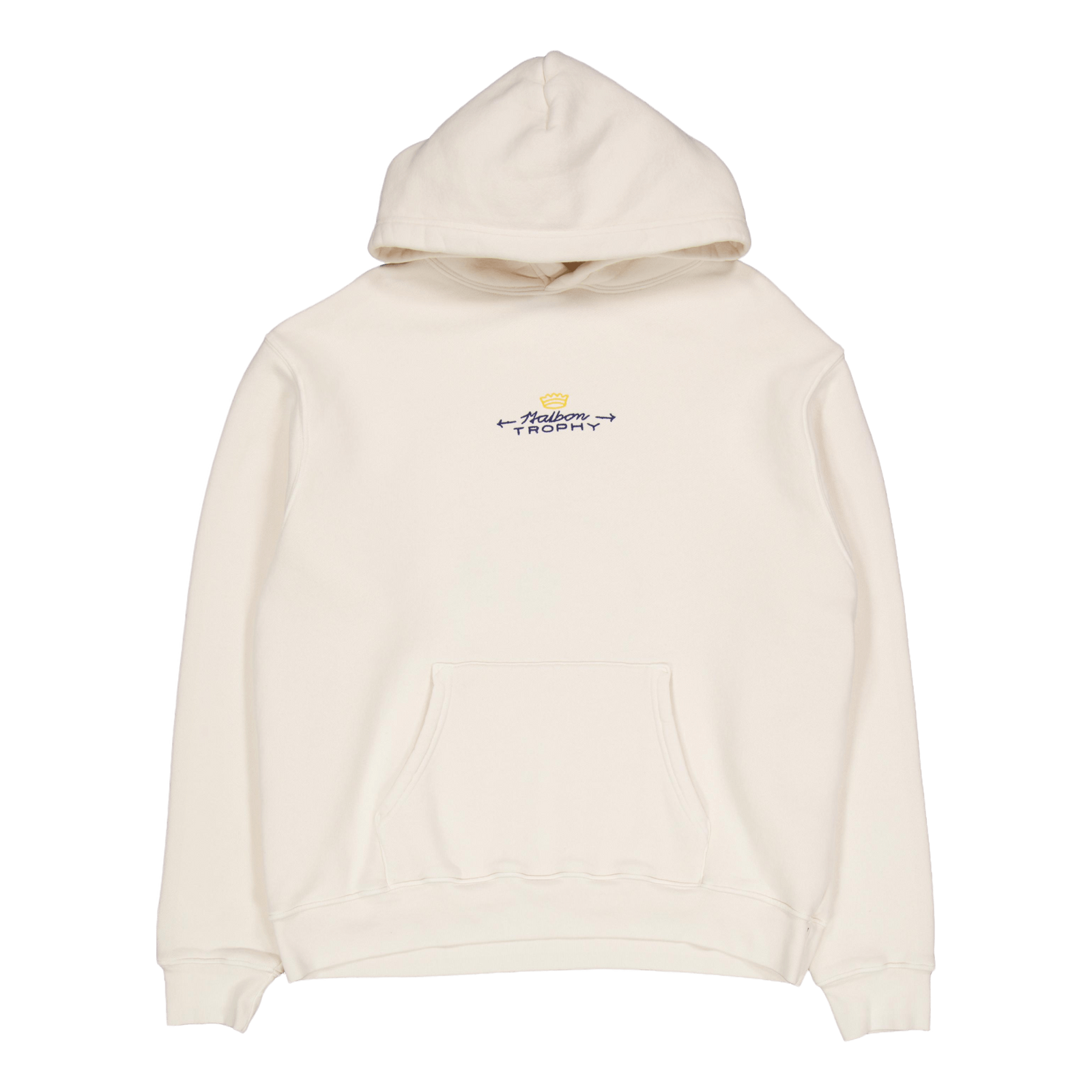 Malbon Trophy Hoodie Ivory