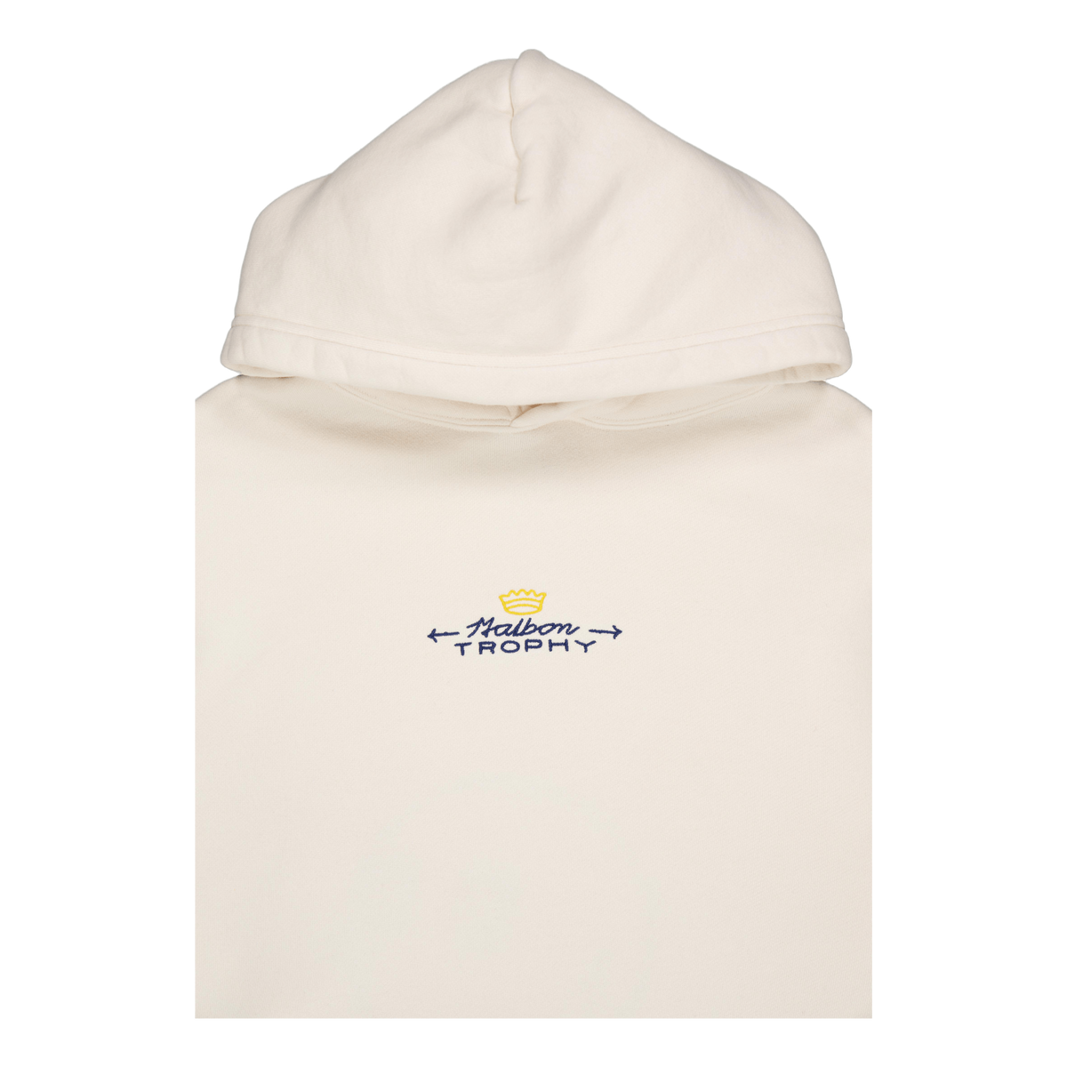 Malbon Trophy Hoodie Ivory