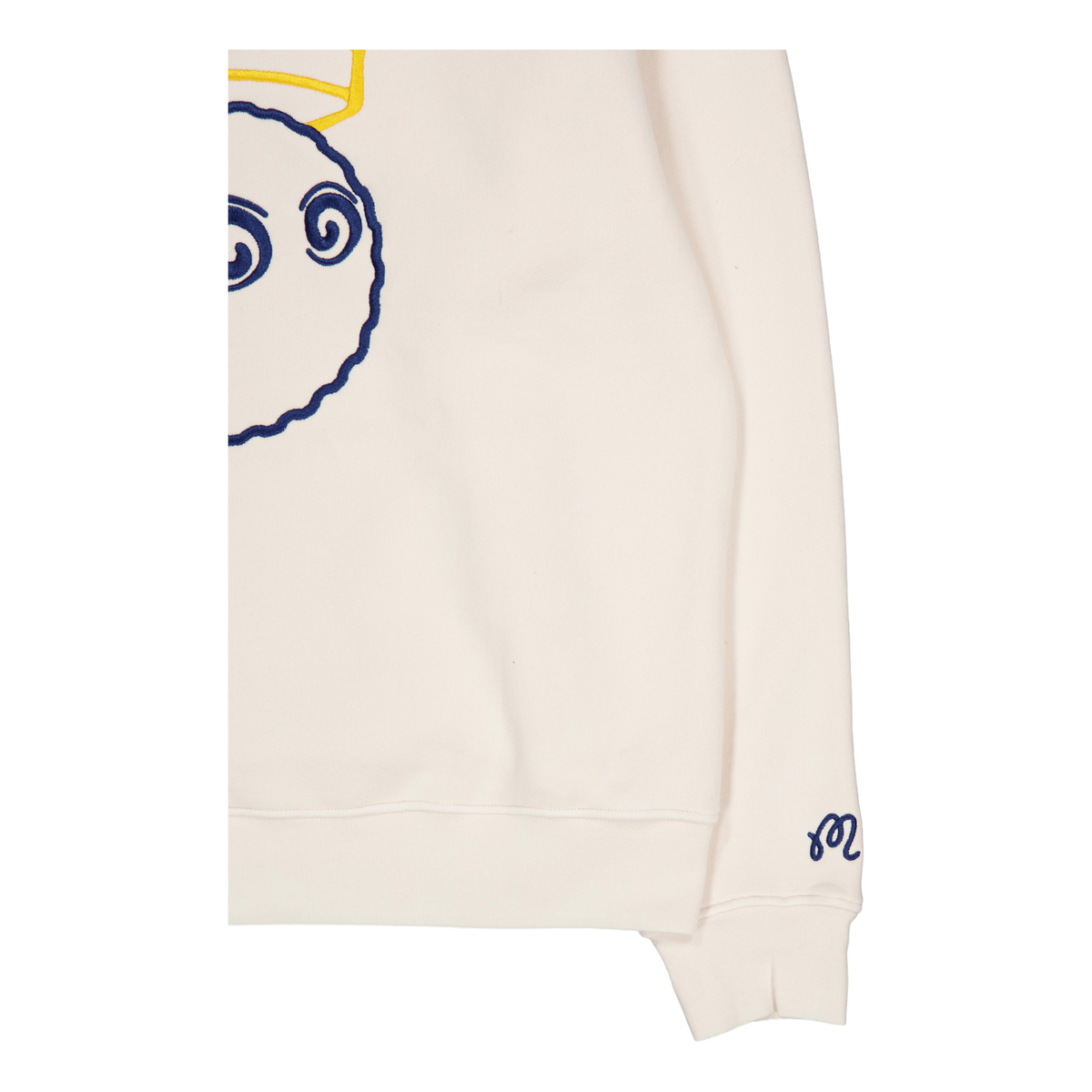 Malbon Trophy Hoodie Ivory