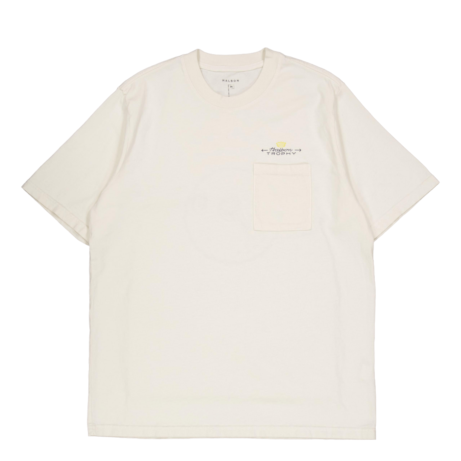 Malbon Trophy Pocket T-shirt Ivory