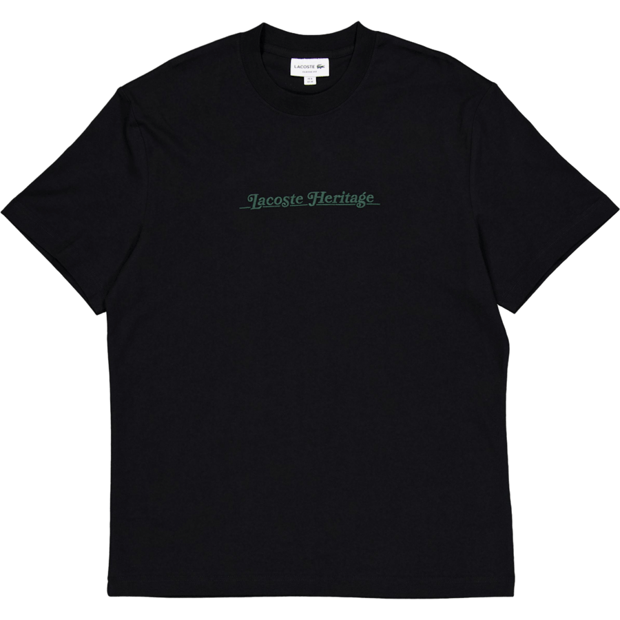 Embroidered Cotton T-shirt Noir 031