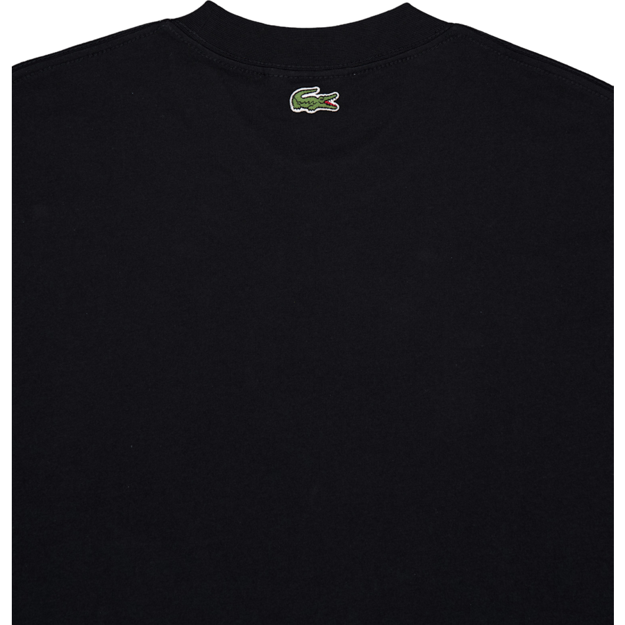 Embroidered Cotton T-shirt Noir 031