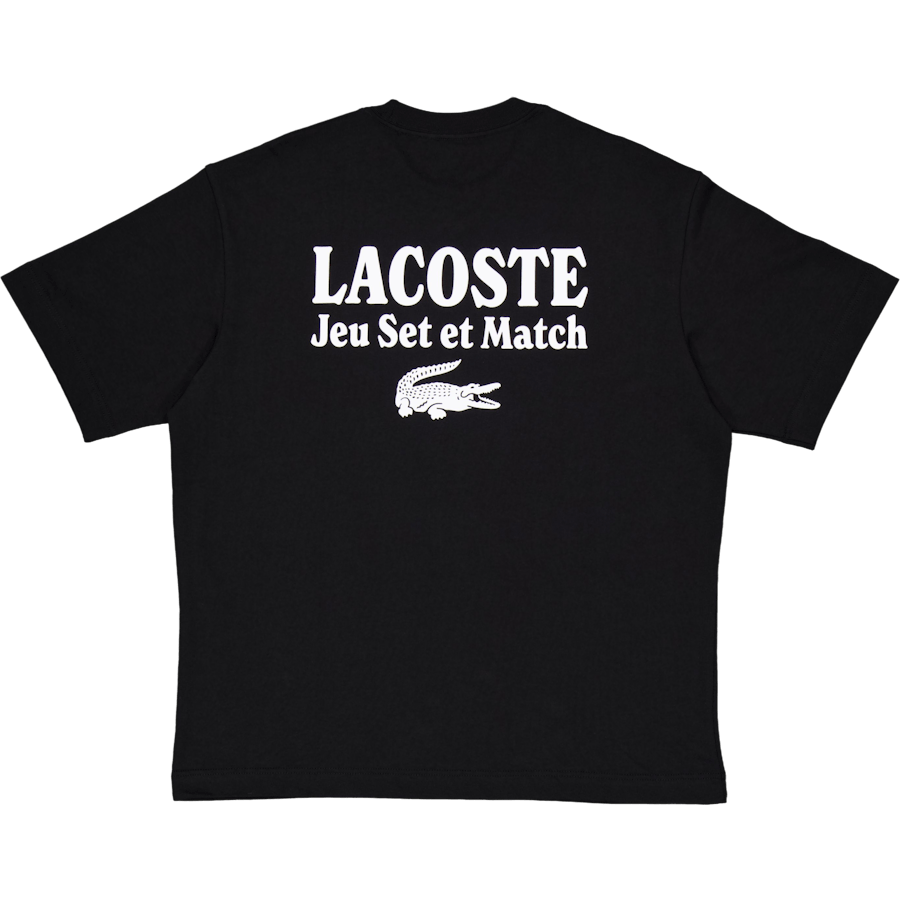 Loose Fit Heavy Jersey Printed Noir 031