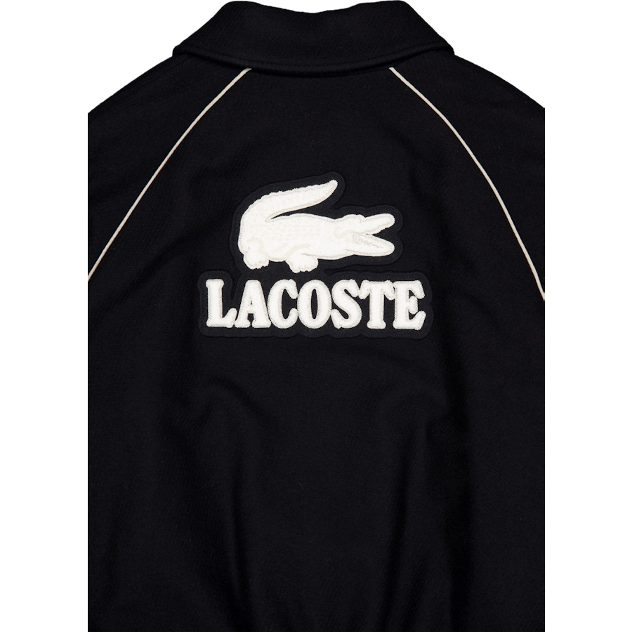 Badge Accent Wool Varsity Jack Black