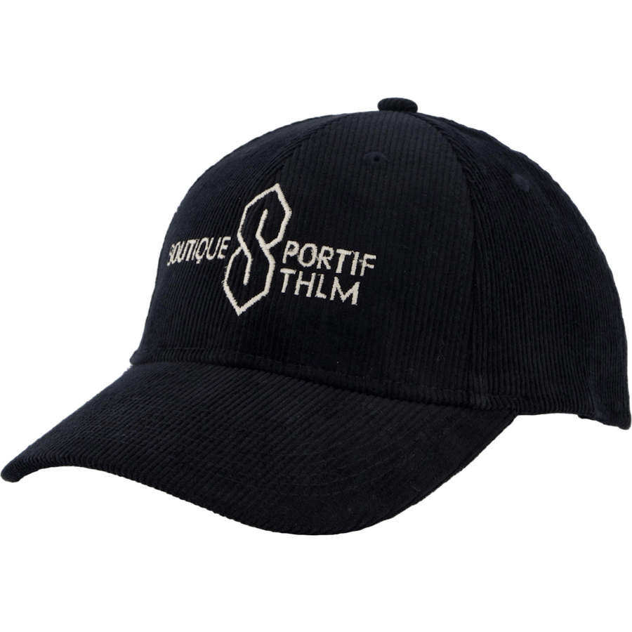 Mona S Corderoy Snapback Black