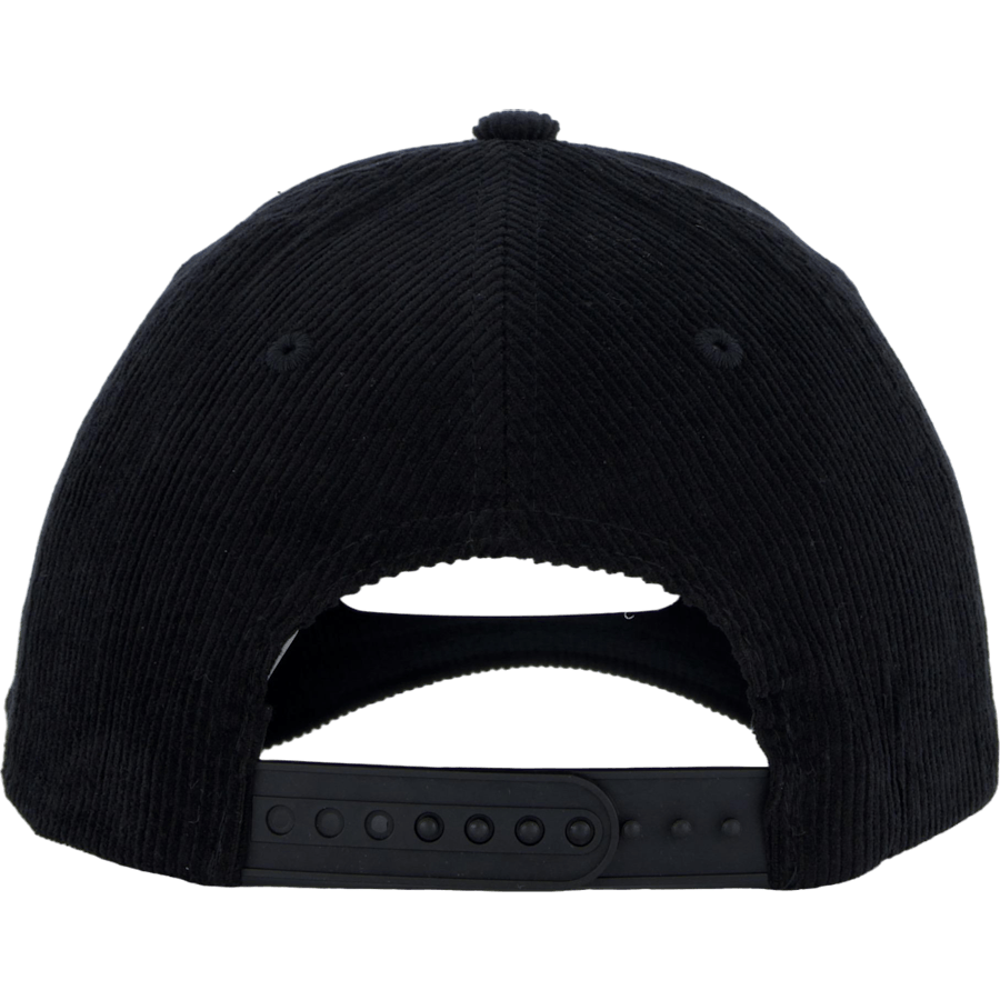 Mona S Corderoy Snapback Black