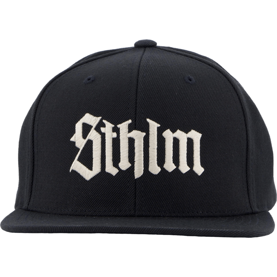 Sthlm Classic Snapback Black/cream
