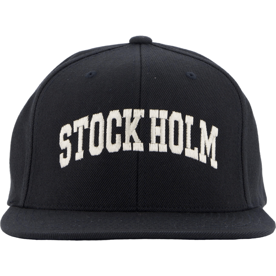 Stock Holm Classic Snapback Black/cream