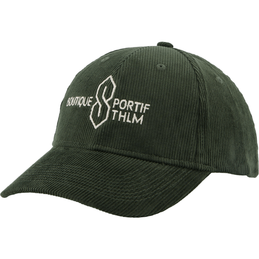 Mona S Corderoy Snapback Green