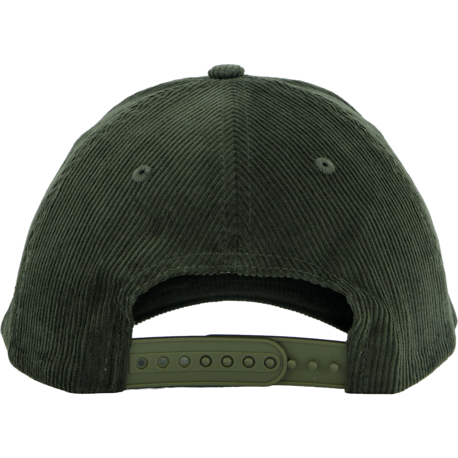 Mona S Corderoy Snapback Green