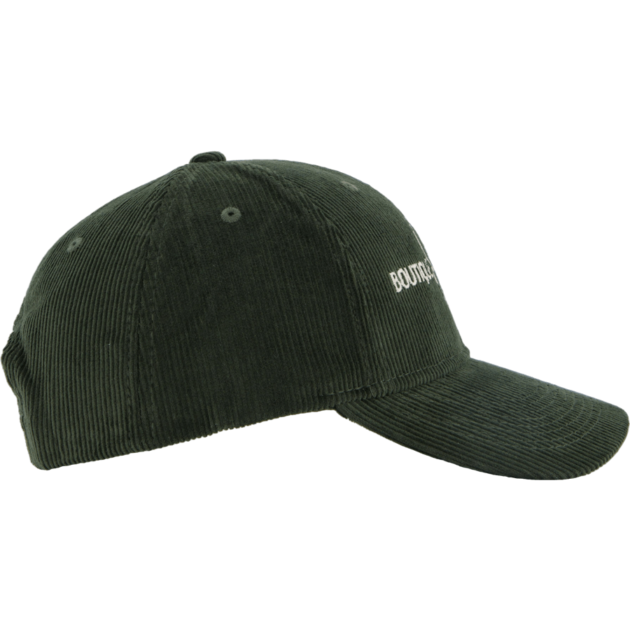 Mona S Corderoy Snapback Green