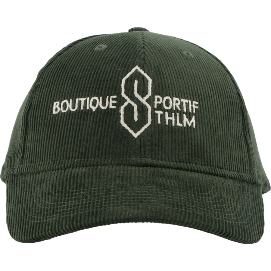 Mona S Corderoy Snapback Green