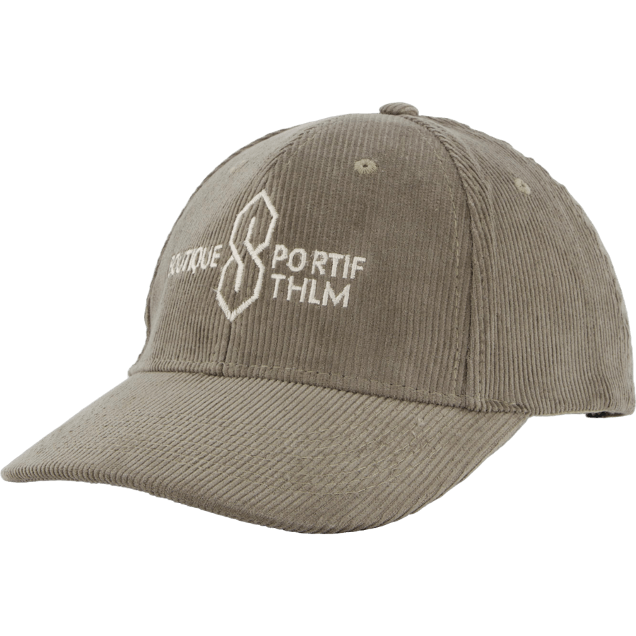 Mona S Corderoy Snapback Tan