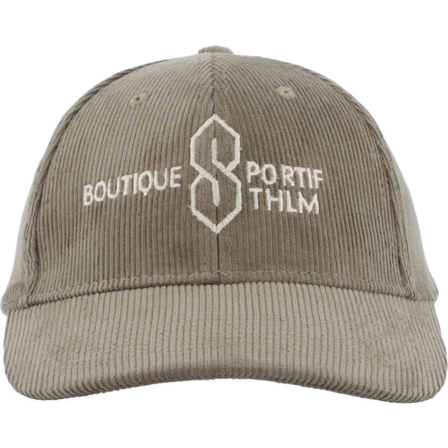 Mona S Corderoy Snapback Tan