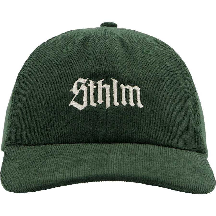 Sthlm Corderoy Dudecap Green/cream