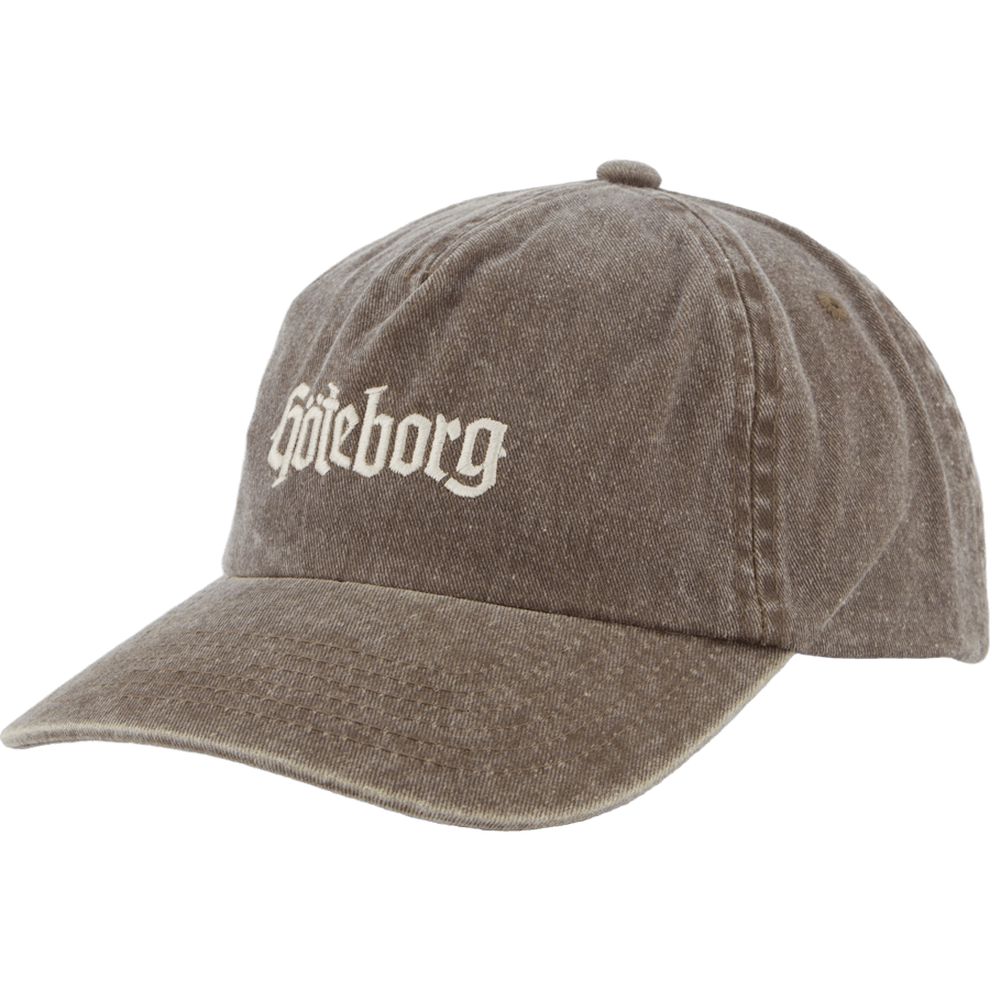 Göteborg 5 Panel Cap Brown / Cream