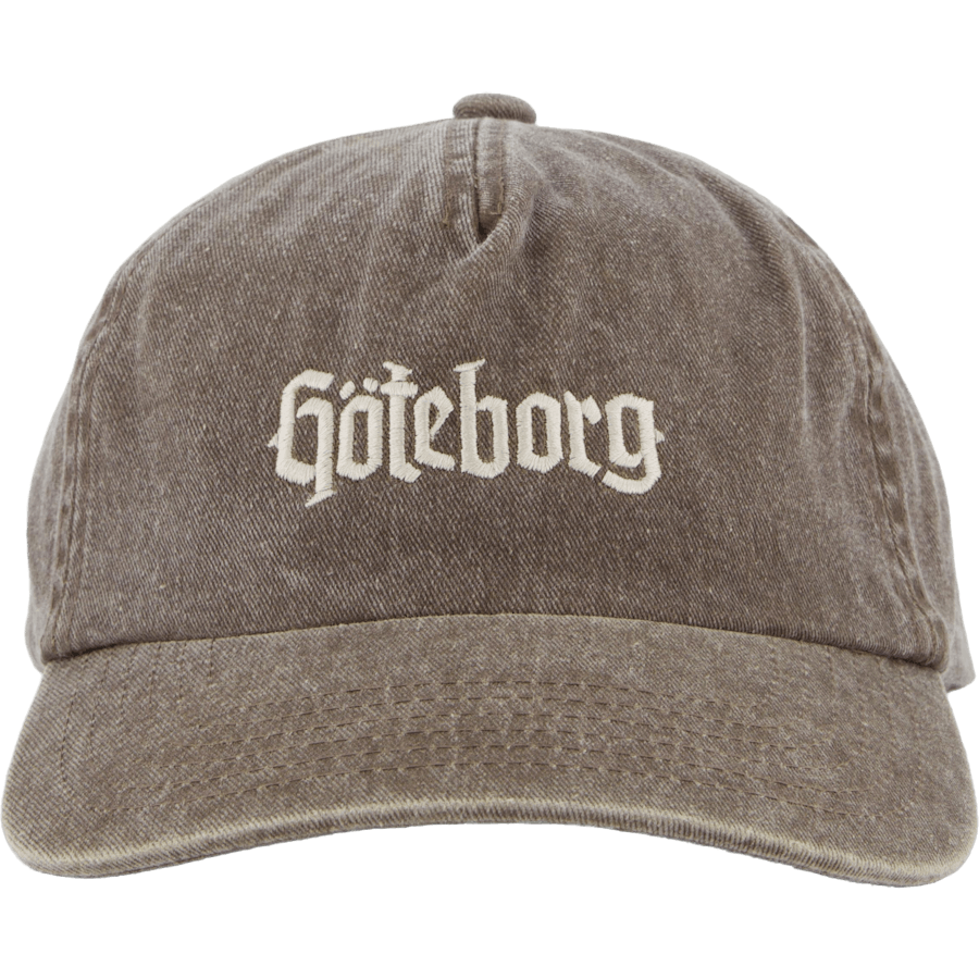 Göteborg 5 Panel Cap Brown / Cream