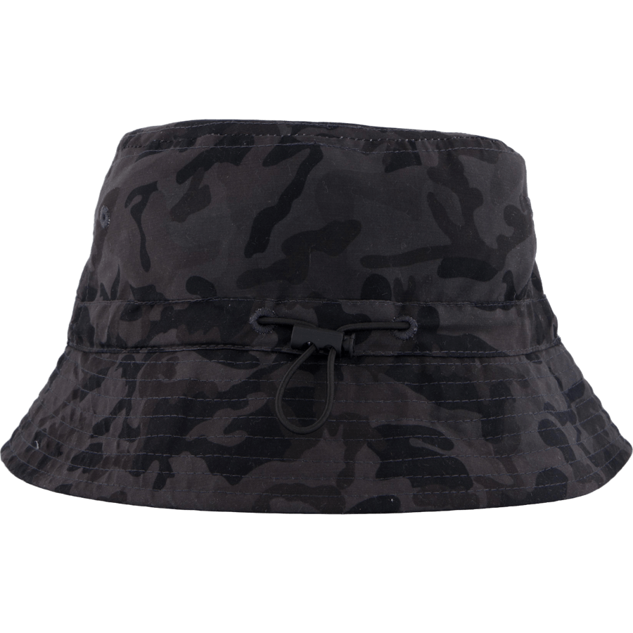 Sthlm Classic Bucket Hat Black Woodland / Cream