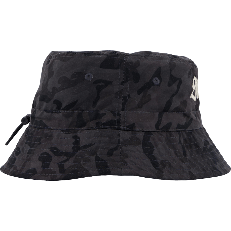 Sthlm Classic Bucket Hat Black Woodland / Cream