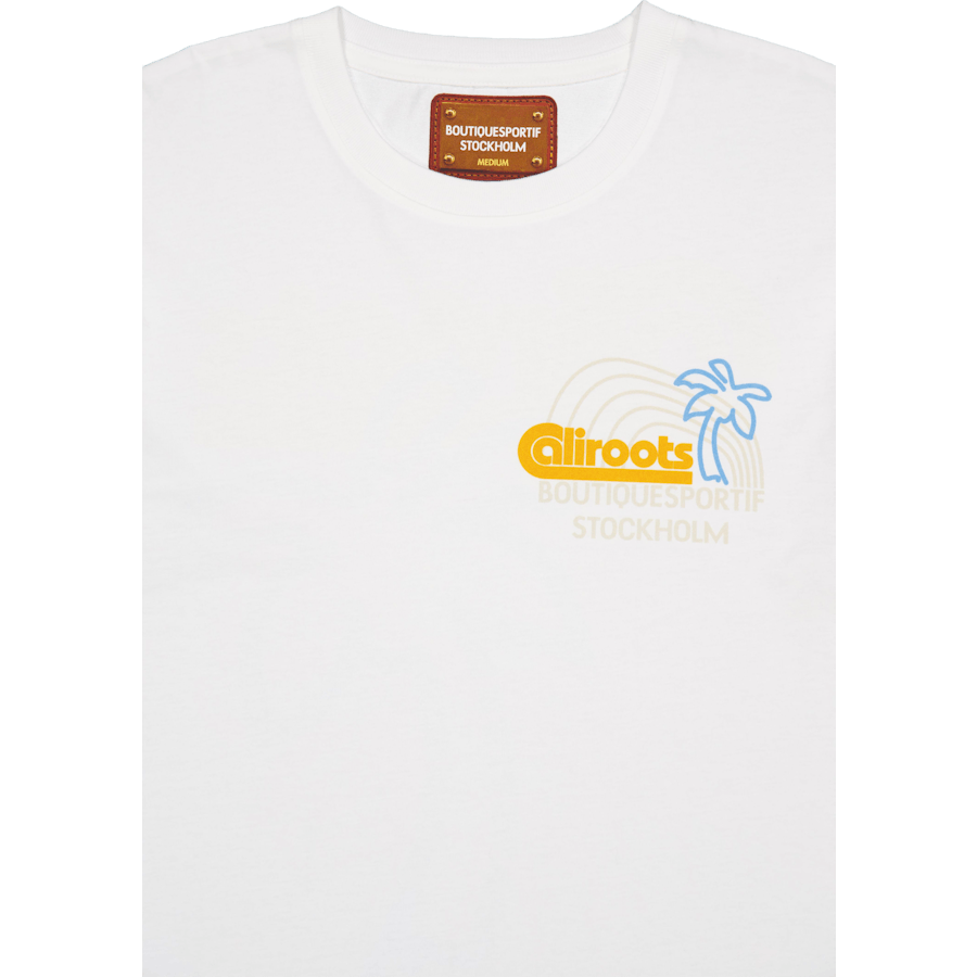 X Caliroots Palm Combo T-shirt White