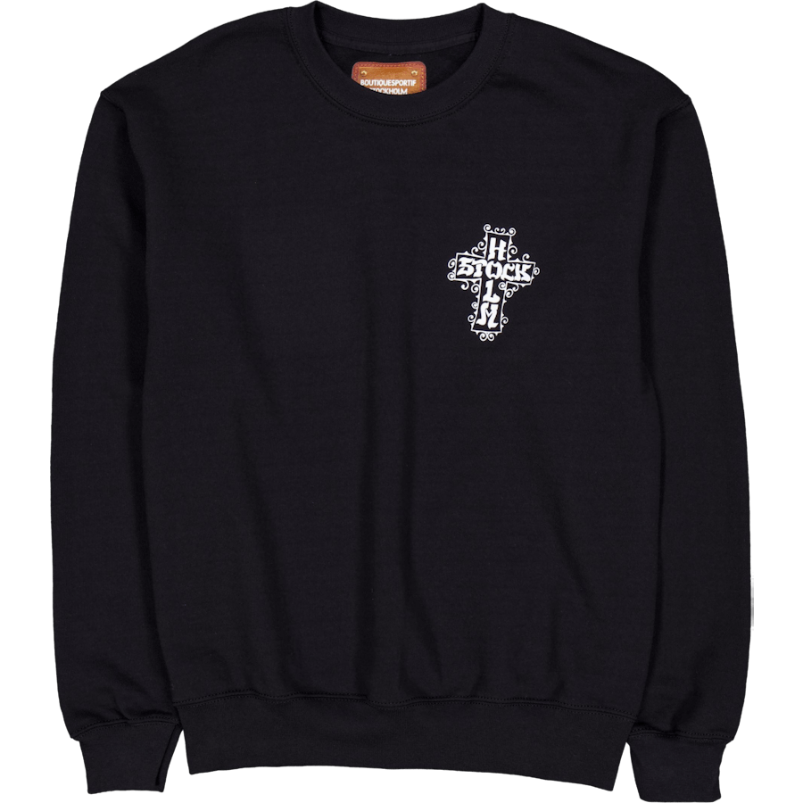K9 Cross Crewneck Black