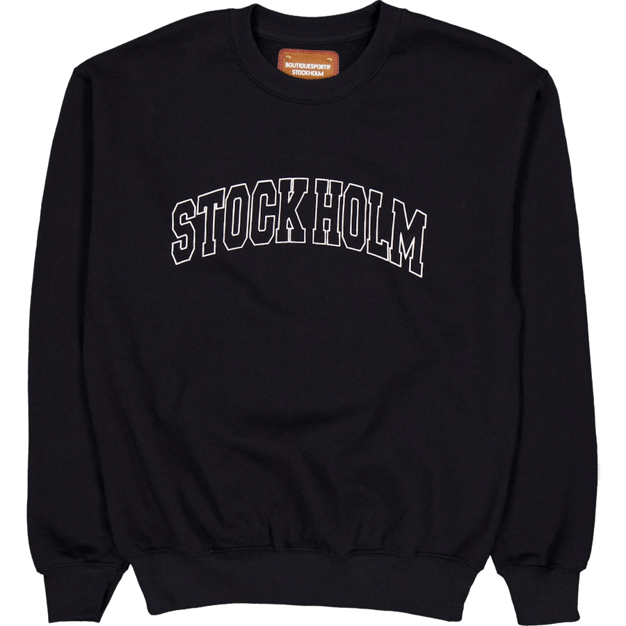Stock Holm Crewneck Black