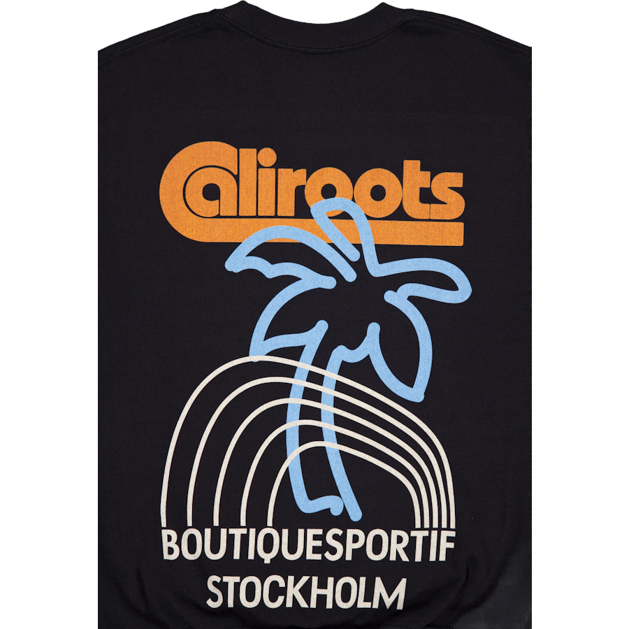 X Caliroots Palm Combo Crewnec Black