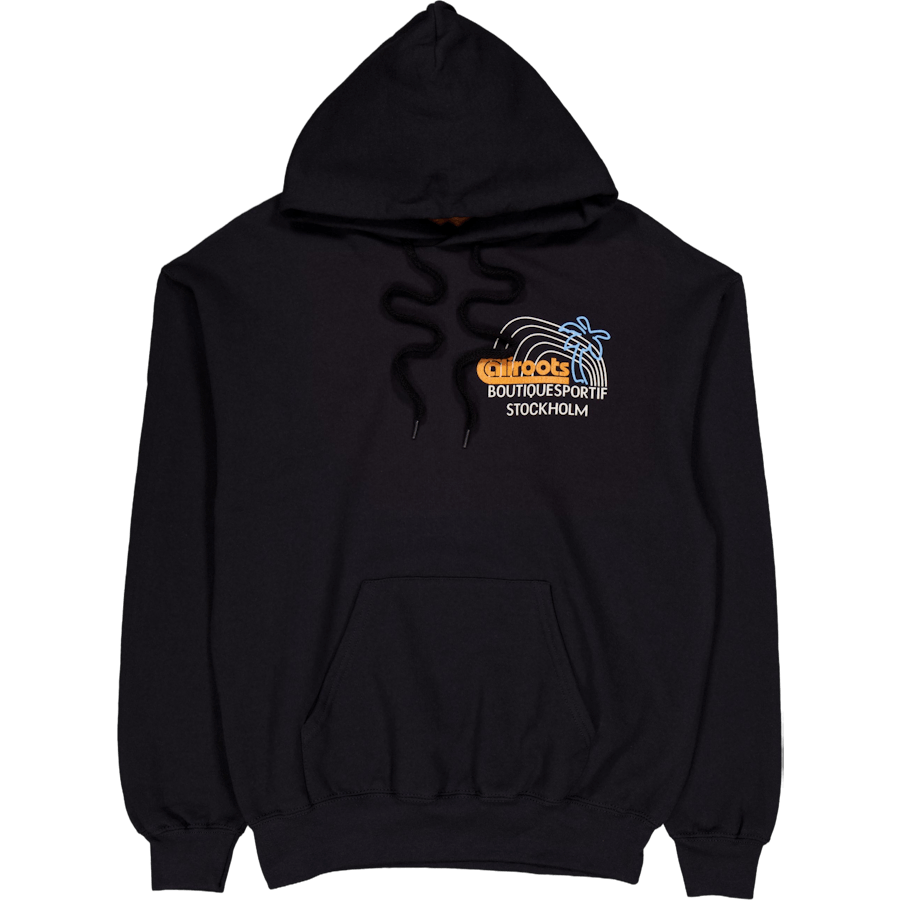 X Caliroots Palm Combo Hoodie Black