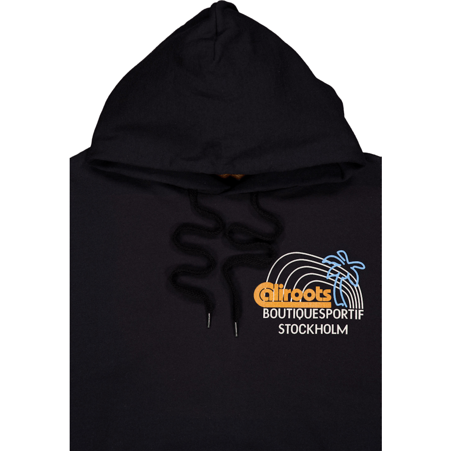 X Caliroots Palm Combo Hoodie Black