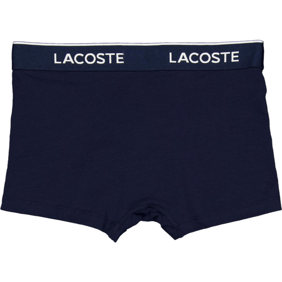 3-pack Stretch Cotton Trunks Navy Blue/green-red-navy Blue