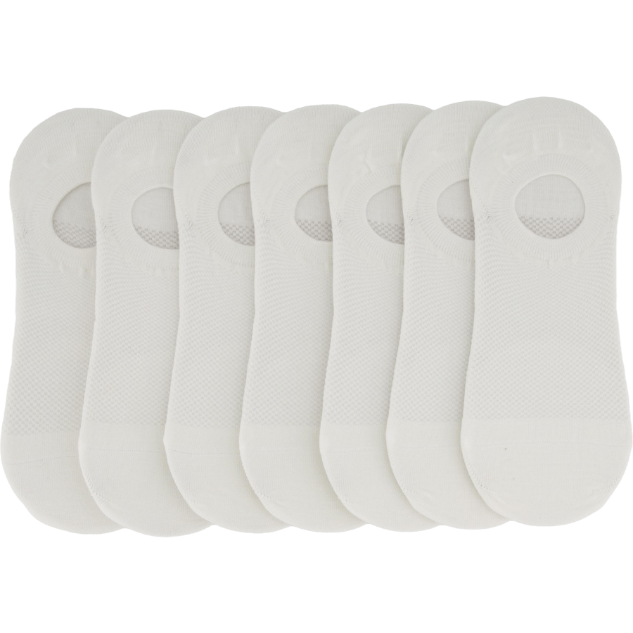 Ankel Socks 7-Pack Bamboo (36-44) White