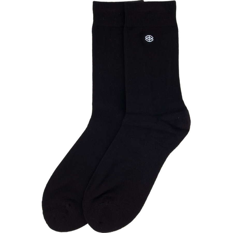 Merino Wool-Sock &amp; Bamboo 1-Pair (38-45) Black