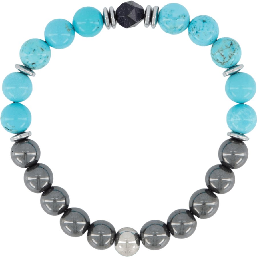 El Bead Multi Bracelet Blue