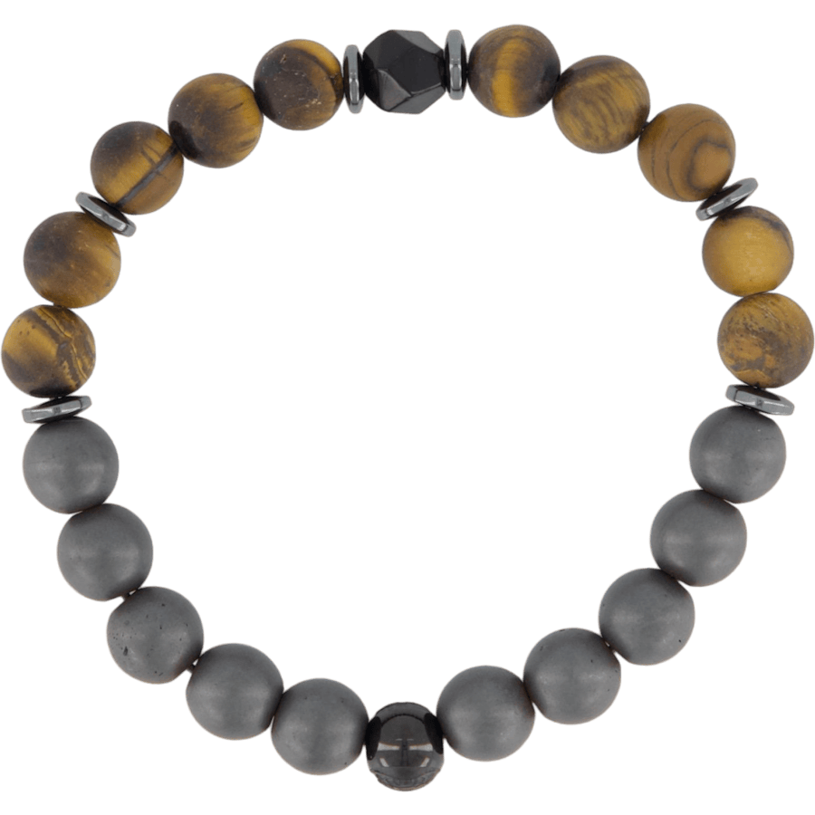 El Bead Multi Bracelet Grey