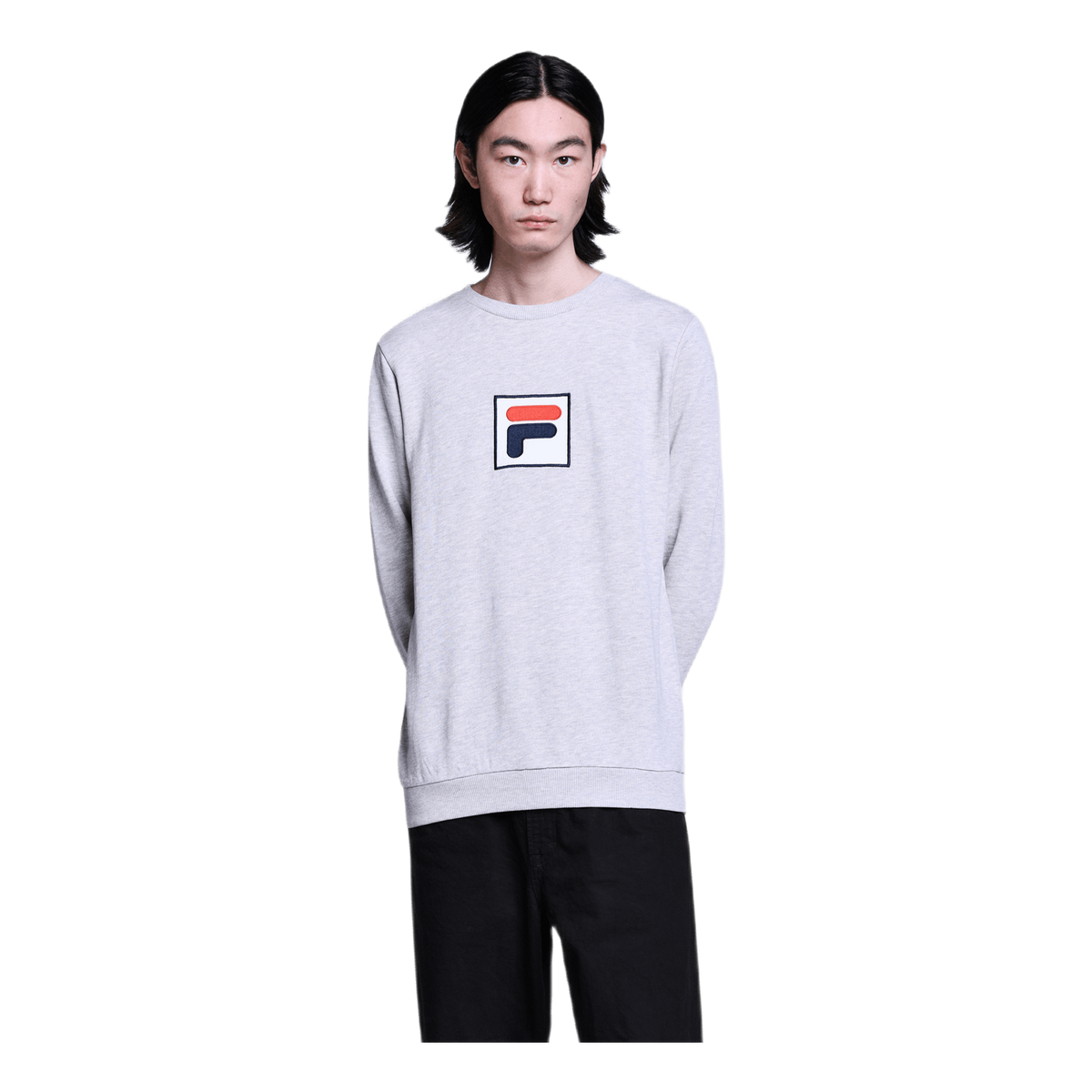 Rian Crew Sweat Gray