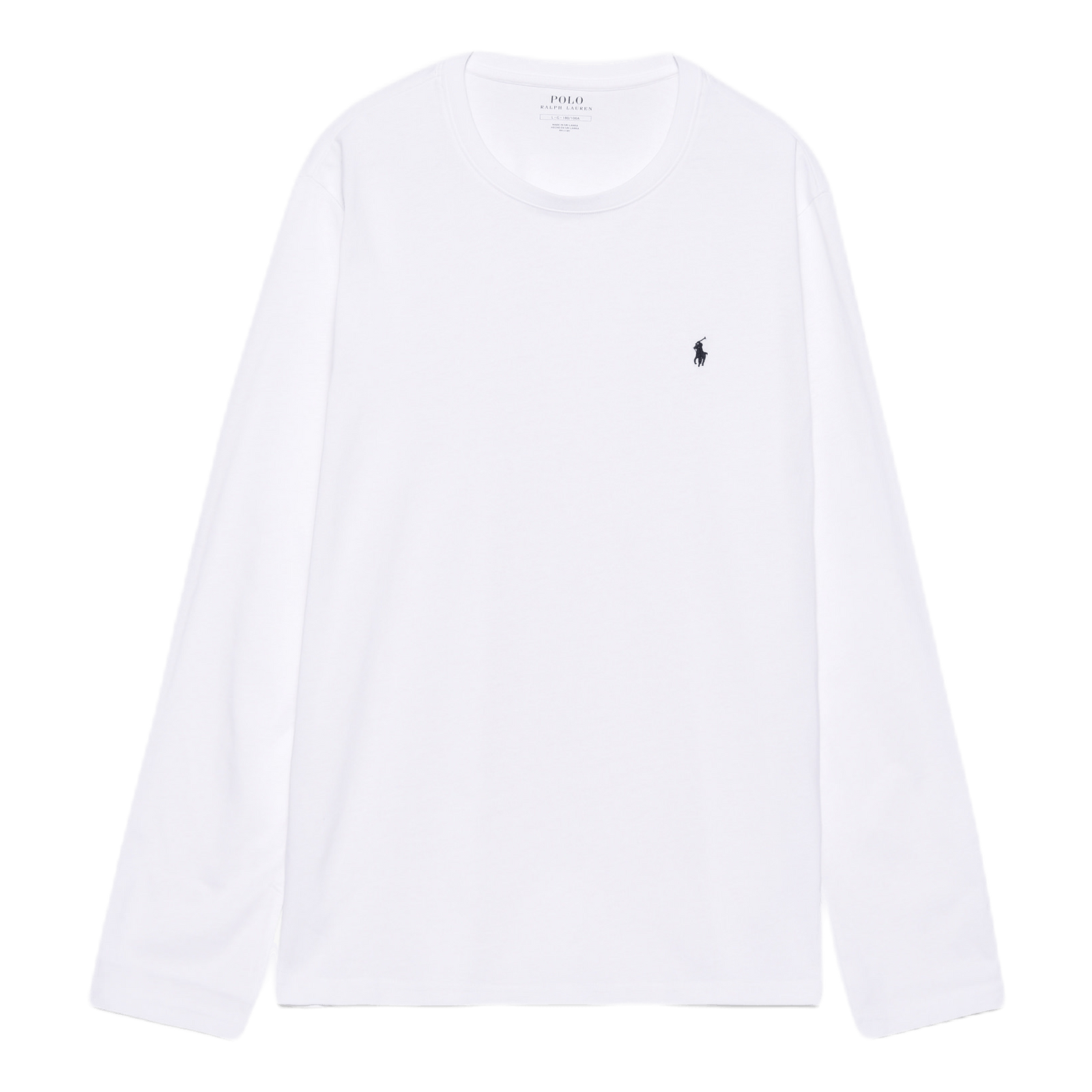 Long Sleeve Sleep Top White