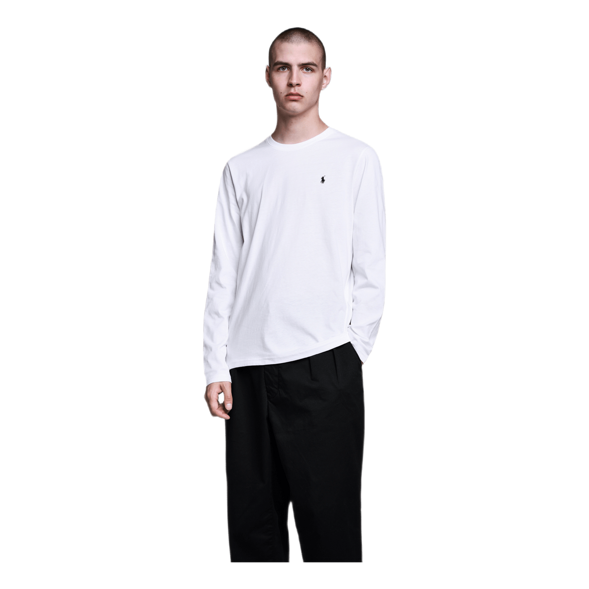 Long Sleeve Sleep Top White