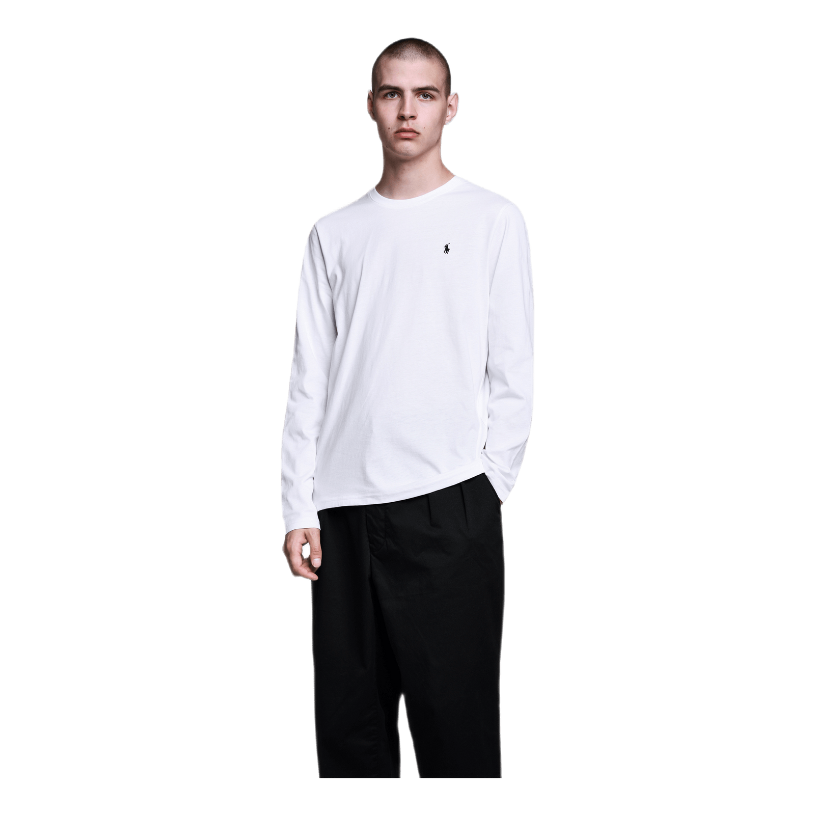 Long Sleeve Sleep Top White