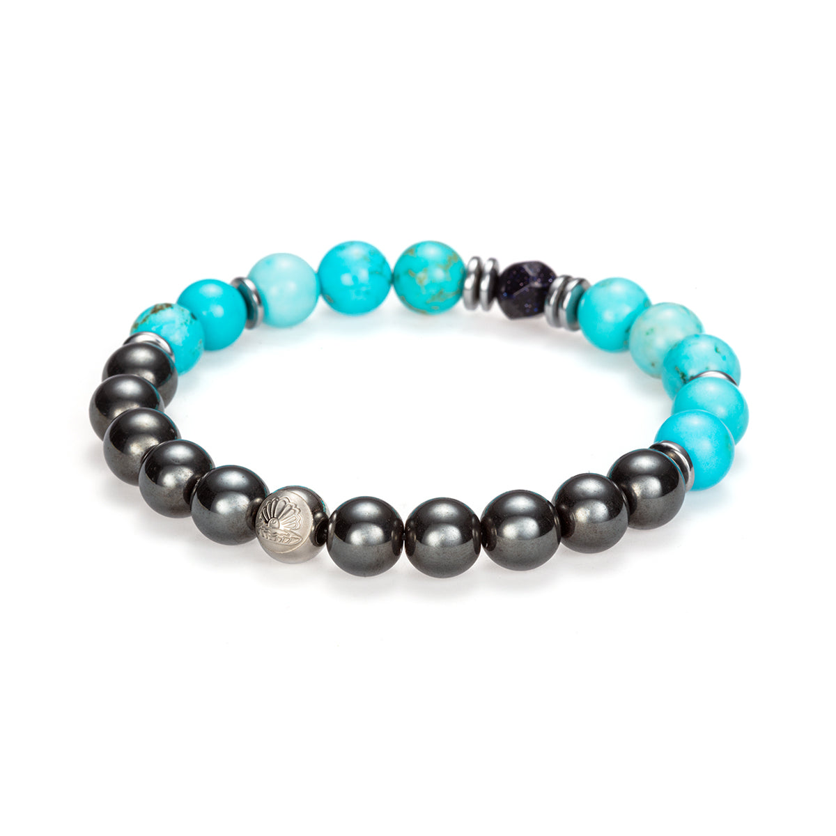 El Bead Multi Bracelet Blue